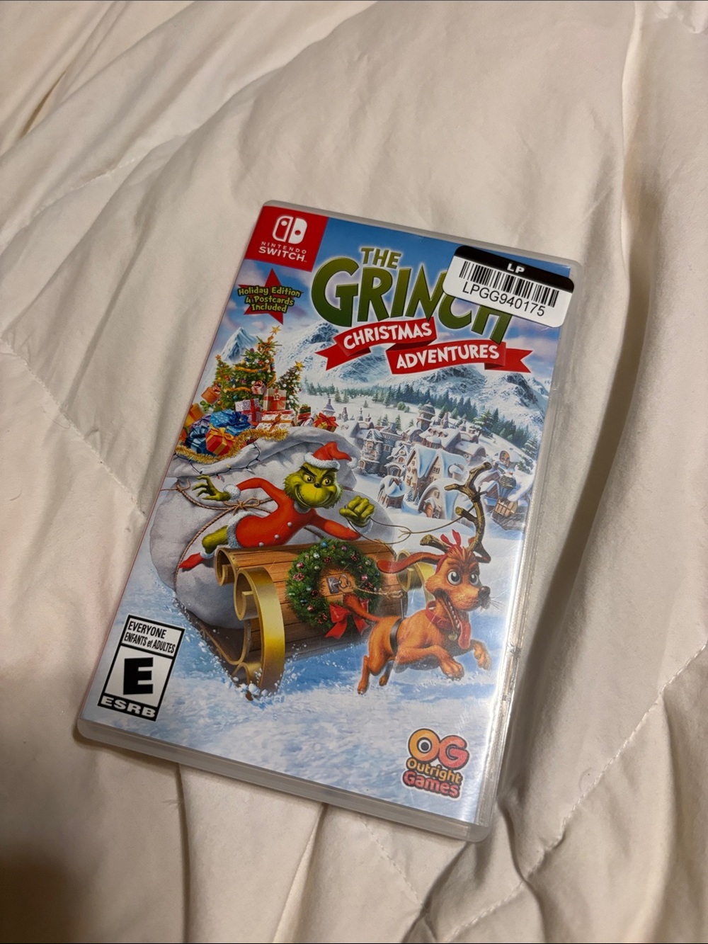 Nintendo Switch The Grinch Christmas Adventures Game